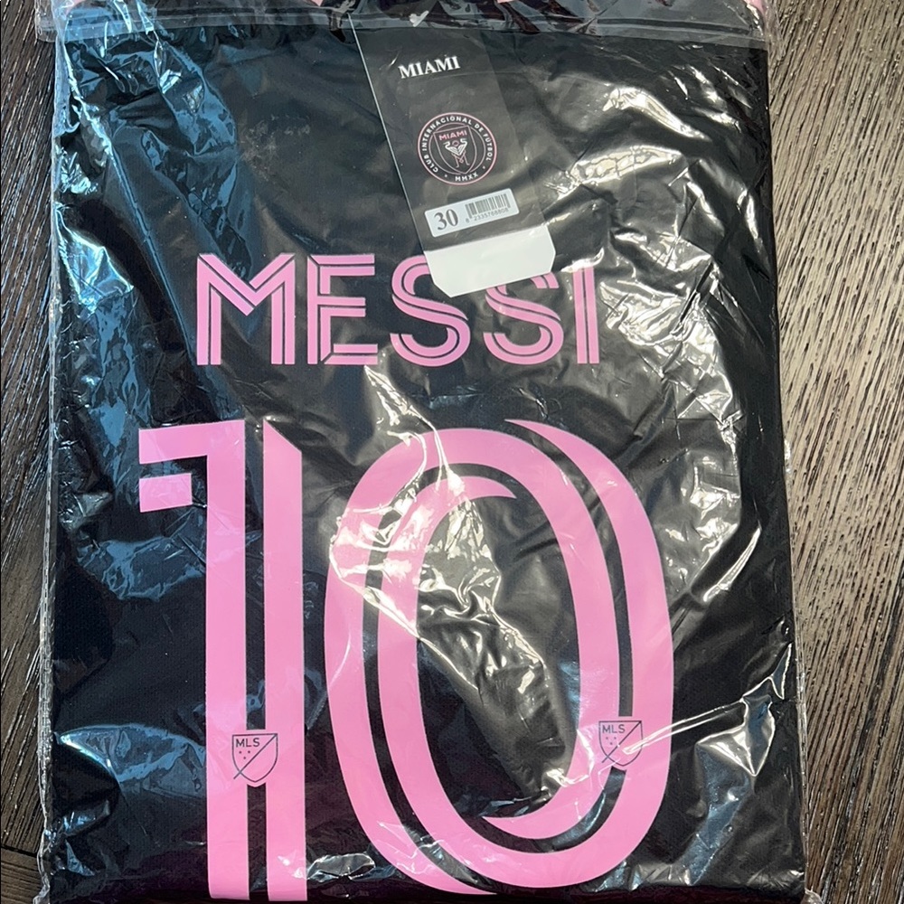 Black and Pink Soccer Jersey